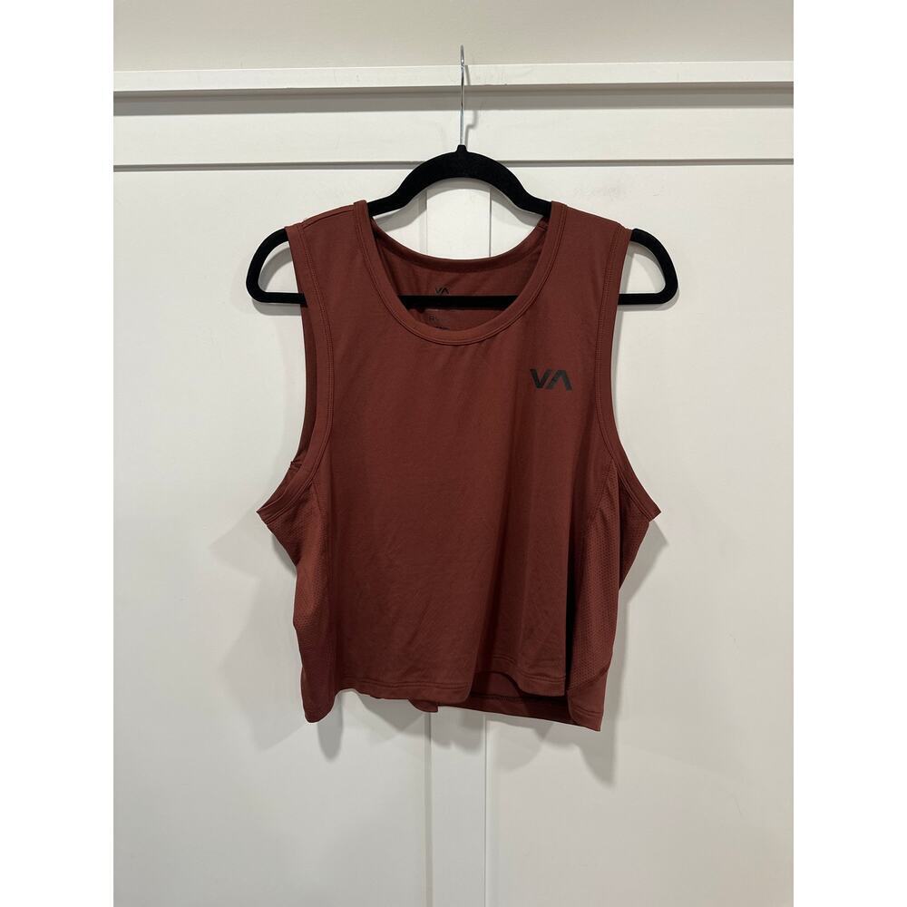 RVCA Sport Tank Top Crop Style Size S